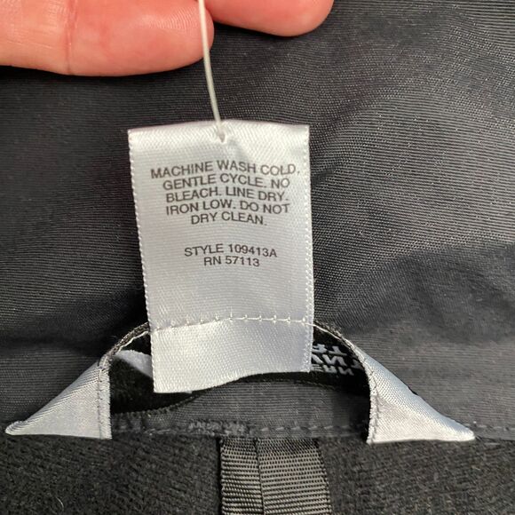 Eastern Mountain Sports Bib Snow Pants Womens Medium Black Excelr8tor Ski EMS - Picture 7 of 13